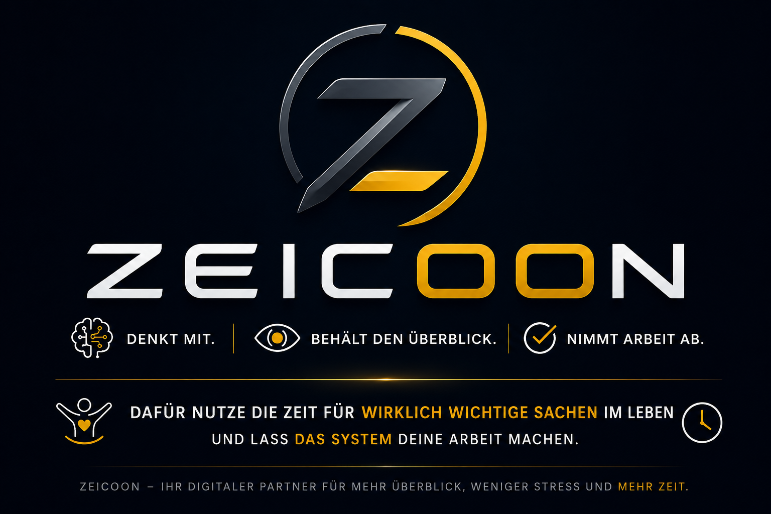ZEICOON – Denkt mit. Behält den Überblick. Nimmt Arbeit ab.